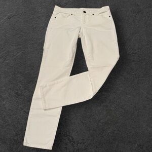 J. Crew Women's Corduroy Pants White Size 27 Waist